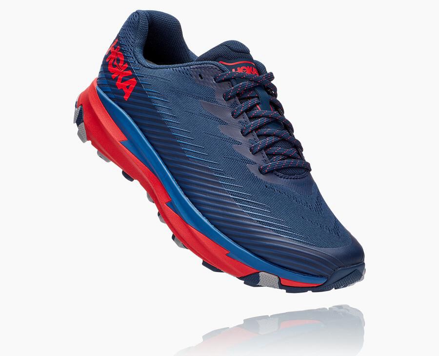 Tenis Hoka One One Trail Hombre Azul Marino - Torrent 2 - QPLN80769